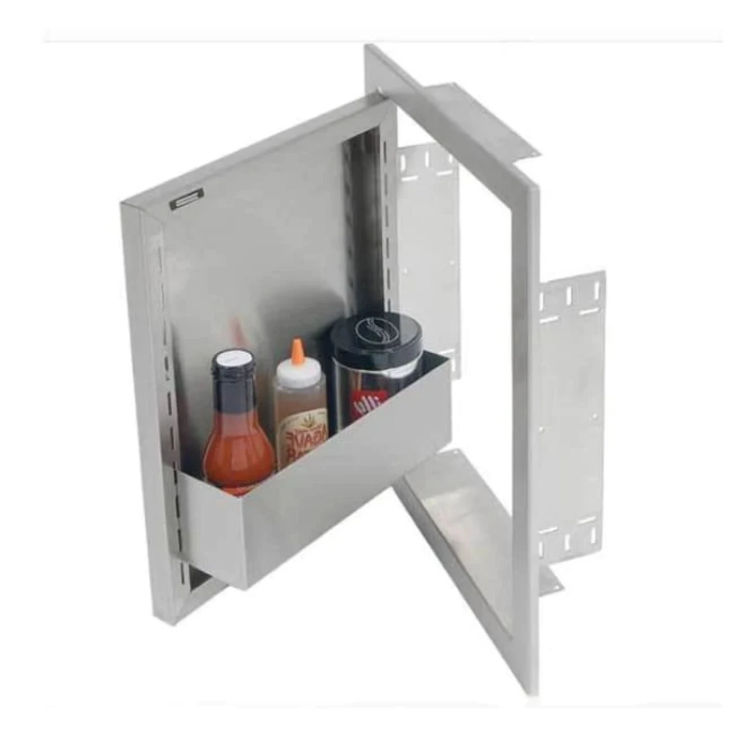 Alfresco 23" Carmine Red Gloss Single Access Left Door 2 Alfresco 23" Carmine Red Gloss Single Access Left Door - Image 2