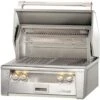 Alfresco Luxury 30" Signal Grey Gloss Standard Liquid Propane Built-In Grill
