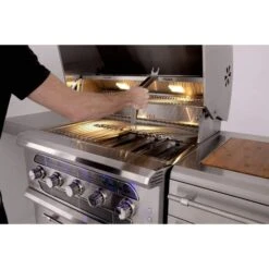 American Made Grills By Summerset Muscle Series 36" Built-In Hybrid Grill -Grill Collection American Made Grills by Summerset Muscle Series 36 Built In Hybrid Grill 16