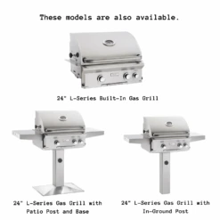 American Outdoor Grill 24" L-Series Portable 2-Burner Propane Gas Grill -Grill Collection American Outdoor Grill 24 L Series Portable 2 Burner Propane Gas Grill 4