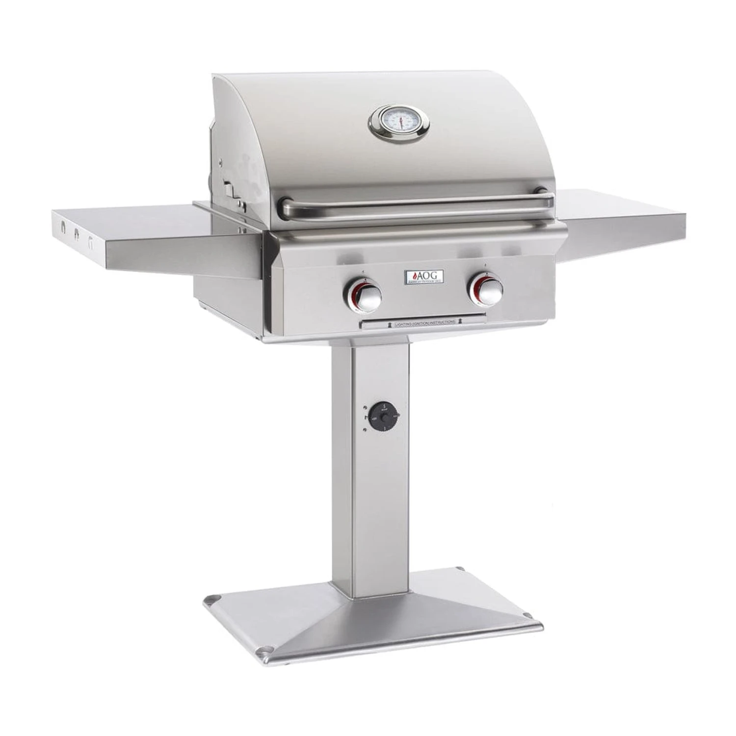American Outdoor Grill 24" Patio Post T-Series 2-Burner Gas Grill 2 American Outdoor Grill 24" Patio Post T-Series 2-Burner Gas Grill - Image 2