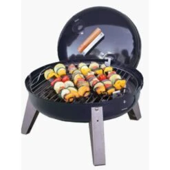 Americana 19" Black Lock ‘N Go Portable Charcoal Grill -Grill Collection Americana 19 Black Lock N Go Portable Charcoal Grill 3