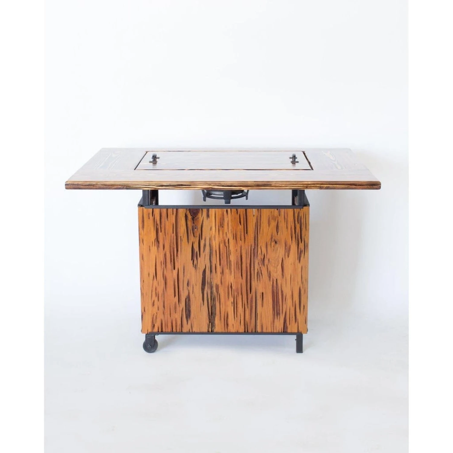 Backyard Hibachi Grill- Pecky Cypress 2 Backyard Hibachi Grill- Pecky Cypress - Image 2