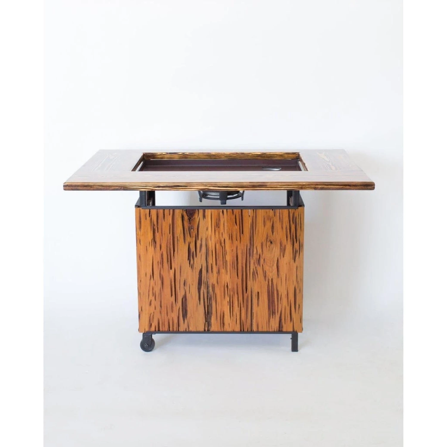 Backyard Hibachi Grill- Pecky Cypress 3 Backyard Hibachi Grill- Pecky Cypress - Image 3