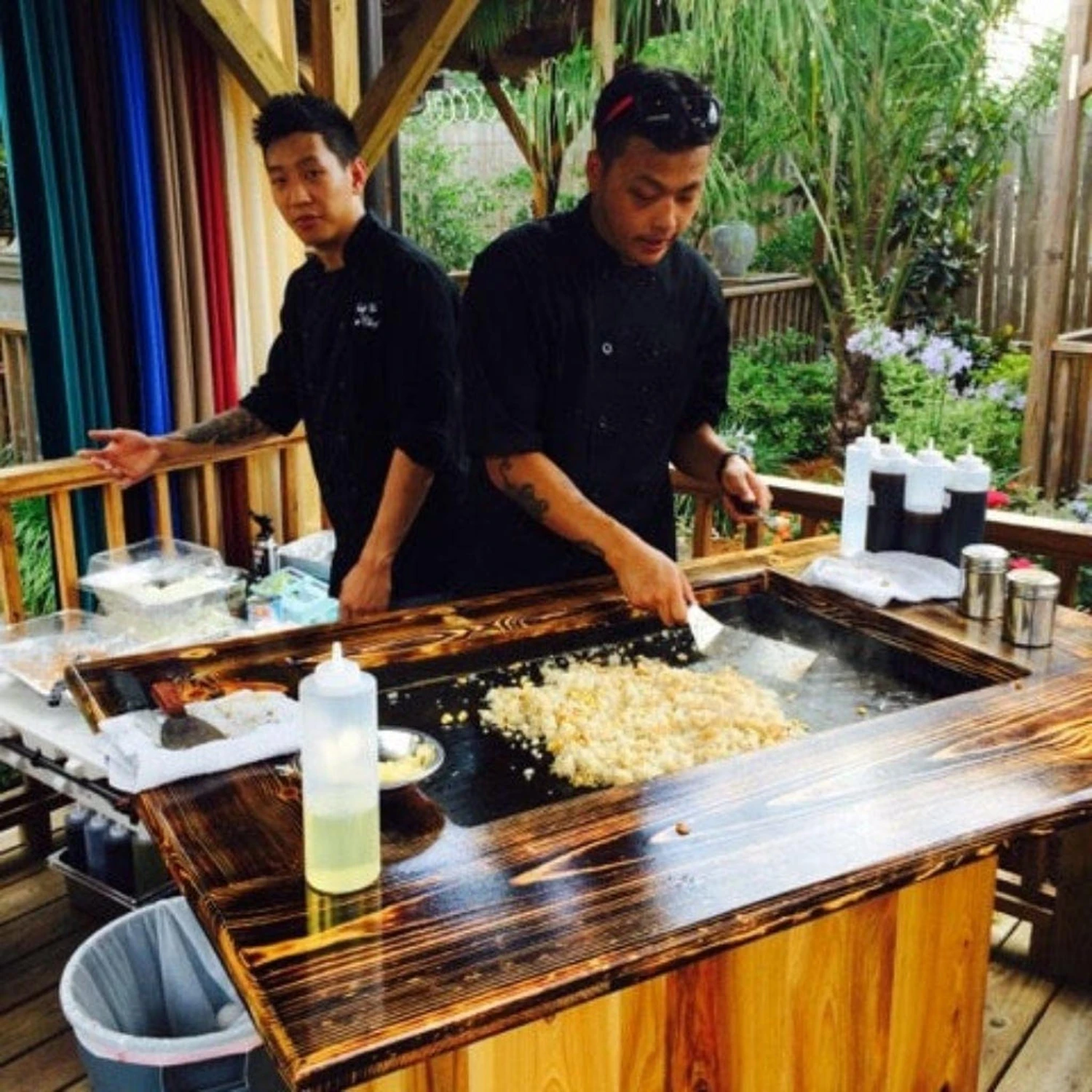 Backyard Hibachi Grill- Pecky Cypress 9 Backyard Hibachi Grill- Pecky Cypress - Image 9