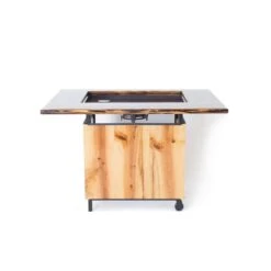 Backyard Hibachi Grill- Torched Cypress