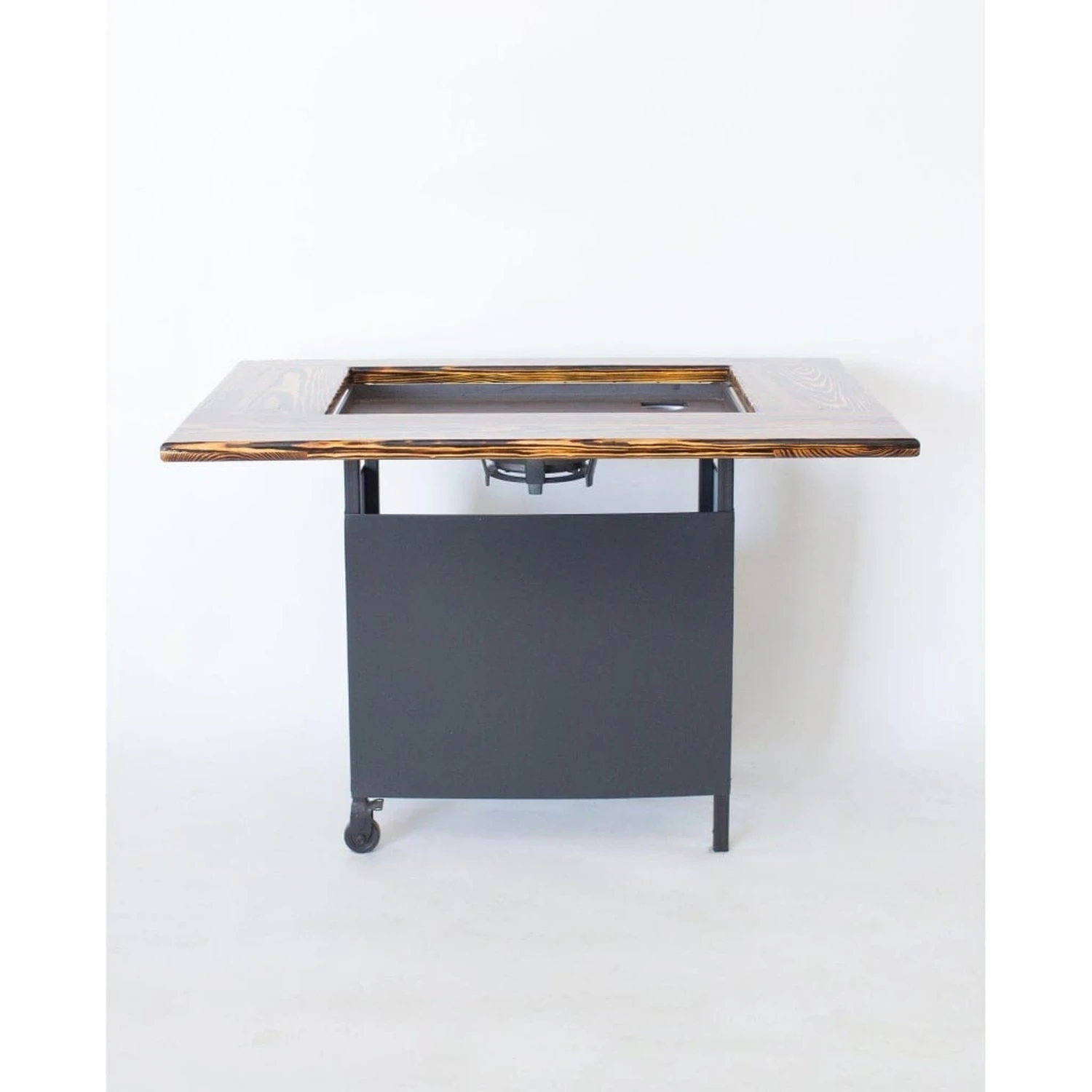 Backyard Hibachi Grill- Torched Steel 2 Backyard Hibachi Grill- Torched Steel - Image 2