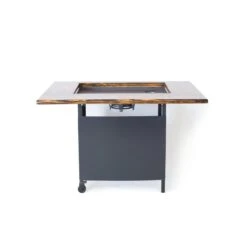 Backyard Hibachi Grill- Torched Steel