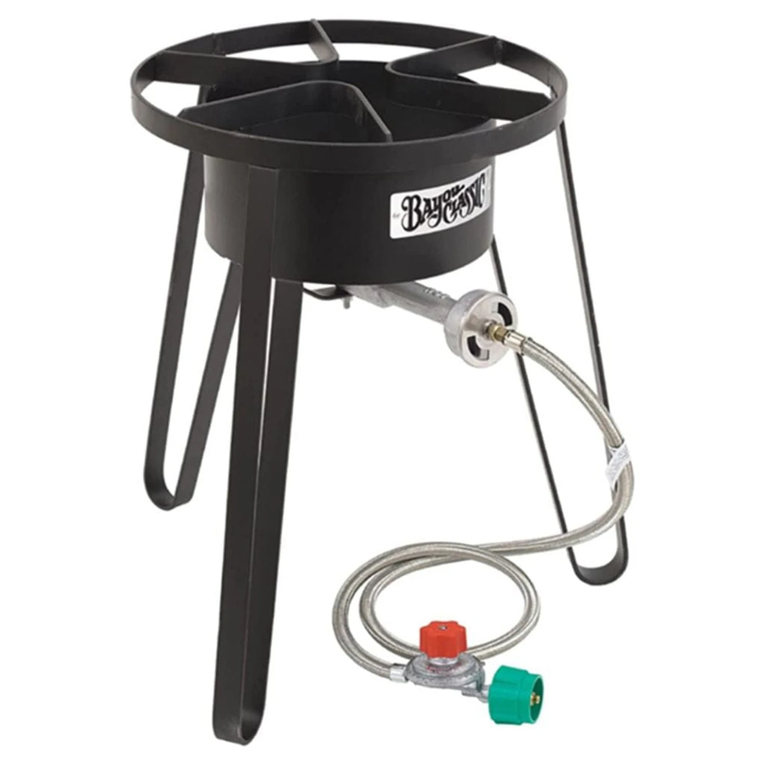 Bayou Classic 21" Tall High Pressure Outdoor Propane Gas Cooker 1 Bayou Classic 21" Tall High Pressure Outdoor Propane Gas Cooker