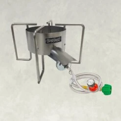 Bayou Classic 22" Bayou Outdoor Propane Gas Banjo Cooker -Grill Collection Bayou Classic 22 Bayou Outdoor Propane Gas Banjo Cooker 4