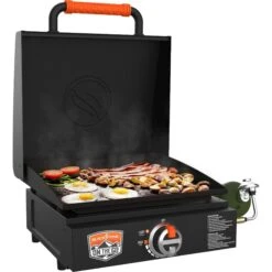 Blackstone 17" On The Go Tabletop Propane Gas Griddle With Hood -Grill Collection Blackstone 17 On The Go Tabletop Propane Gas Griddle with Hood 3