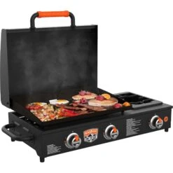 Blackstone 22" On The Go Tabletop Propane Gas Griddle With Side Burner