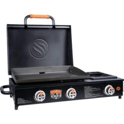 Blackstone 22" On The Go Tabletop Propane Gas Griddle With Side Burner -Grill Collection Blackstone 22 On The Go Tabletop Propane Gas Griddle with Side Burner 4