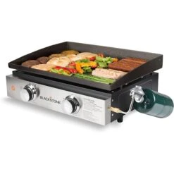 Blackstone 22" Tabletop Propane Gas Griddle -Grill Collection Blackstone 22 Tabletop Propane Gas Griddle 8
