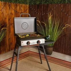 Blackstone 22" Tabletop Propane Gas Griddle With Hood -Grill Collection Blackstone 22 Tabletop Propane Gas Griddle with Hood 11
