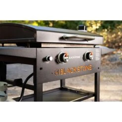 Blackstone 28" 2-Burner Propane Gas Griddle Cooking Station With Hood -Grill Collection Blackstone 28 2 Burner Propane Gas Griddle Cooking Station with Hood 3