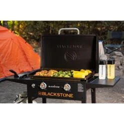 Blackstone 28" 2-Burner Propane Gas Griddle Cooking Station With Hood -Grill Collection Blackstone 28 2 Burner Propane Gas Griddle Cooking Station with Hood 5