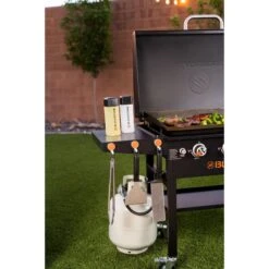 Blackstone 36" 4-Burner Propane Gas Griddle Cooking Station With Hood -Grill Collection Blackstone 36 4 Burner Propane Gas Griddle Cooking Station with Hood 9