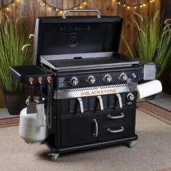 Blackstone 36" Patio Propane Gas Cabinet Griddle With Airfryer 10 Blackstone 36" Patio Propane Gas Cabinet Griddle With Airfryer -Grill Collection Blackstone 36 Patio Propane Gas Cabinet Griddle with Airfryer 3