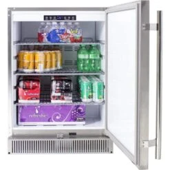 Blaze 24" Outdoor Rated Stainless Refrigerator 5.2 Cu Ft. 17 Blaze 24" Outdoor Rated Stainless Refrigerator 5.2 Cu Ft. -Grill Collection Blaze 24 Outdoor Rated Stainless Refrigerator 5 2 Cu Ft 8
