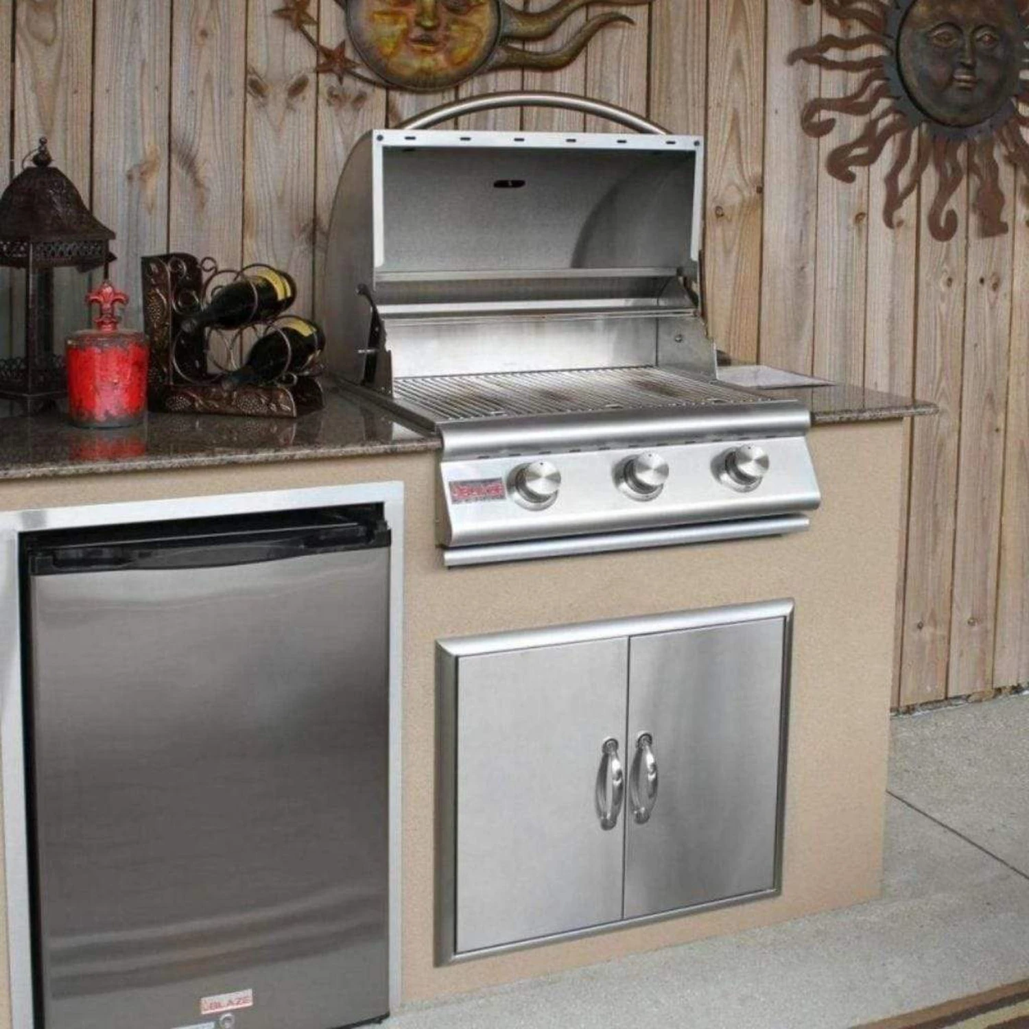 Blaze 25" 3-Burner Prelude LBM Built-In Gas Grill 3 Blaze 25" 3-Burner Prelude LBM Built-In Gas Grill - Image 3