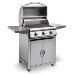 Blaze 25" 3-Burner Prelude LBM Freestanding Gas Grill -Grill Collection Blaze 25 3 Burner Prelude LBM Freestanding Gas Grill 3