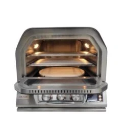 Blaze 26" Built-in Propane Outdoor Pizza Oven With Rotisserie Kit -Grill Collection Blaze 26 Built in Propane Outdoor Pizza Oven With Rotisserie Kit 9
