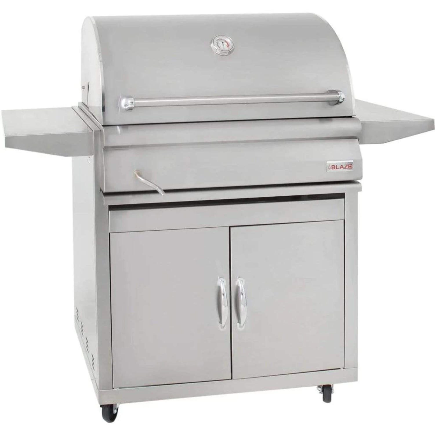 Blaze 32" Freestanding Charcoal Grill With Adjustable Charcoal Tray 2 Blaze 32" Freestanding Charcoal Grill With Adjustable Charcoal Tray - Image 2
