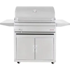 Blaze 32" Freestanding Charcoal Grill With Adjustable Charcoal Tray