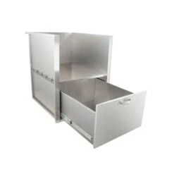 Blaze 34" Kamado Sleeve With Drawer -Grill Collection Blaze 34 Kamado Sleeve with Drawer 3