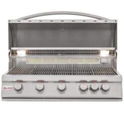 Blaze 40" 5-Burner Premium LTE Built-In Gas Grill With Lights -Grill Collection Blaze 40 5 Burner Premium LTE Built In Gas Grill with Lights 4
