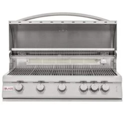 Blaze 40" 5-Burner Premium LTE Built-In Gas Grill With Lights -Grill Collection Blaze 40 5 Burner Premium LTE Built In Gas Grill with Lights 8