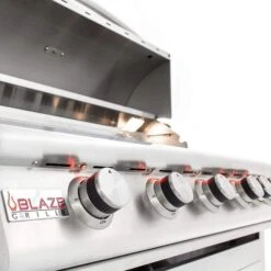 Blaze 40" 5-Burner Premium LTE Built-In Gas Grill With Lights -Grill Collection Blaze 40 5 Burner Premium LTE Built In Gas Grill with Lights 9