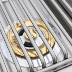 Blaze Premium LTE+ 13" Propane Stainless Steel Double Side Burner With Lid -Grill Collection Blaze Premium LTE 13 Propane Stainless Steel Double Side Burner With Lid 3