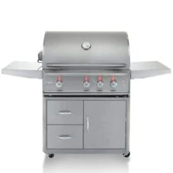 Blaze Professional LUX 34" 3-Burner Freestanding Gas Grill With Rear Infrared Burner