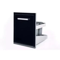 Bonfire Outdoor 17" Black Trash Can -Grill Collection Bonfire Outdoor 17 Black Trash Can 3