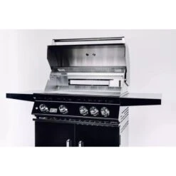 Bonfire Outdoor 34" 4-Burner Black Stainless Steel Freestanding Natural Gas Grill With Infrared Burner 6 Bonfire Outdoor 34" 4-Burner Black Stainless Steel Freestanding Natural Gas Grill With Infrared Burner -Grill Collection Bonfire Outdoor 34 4 Burner Black Stainless Steel Freestanding Natural Gas Grill With Infrared Burner 3