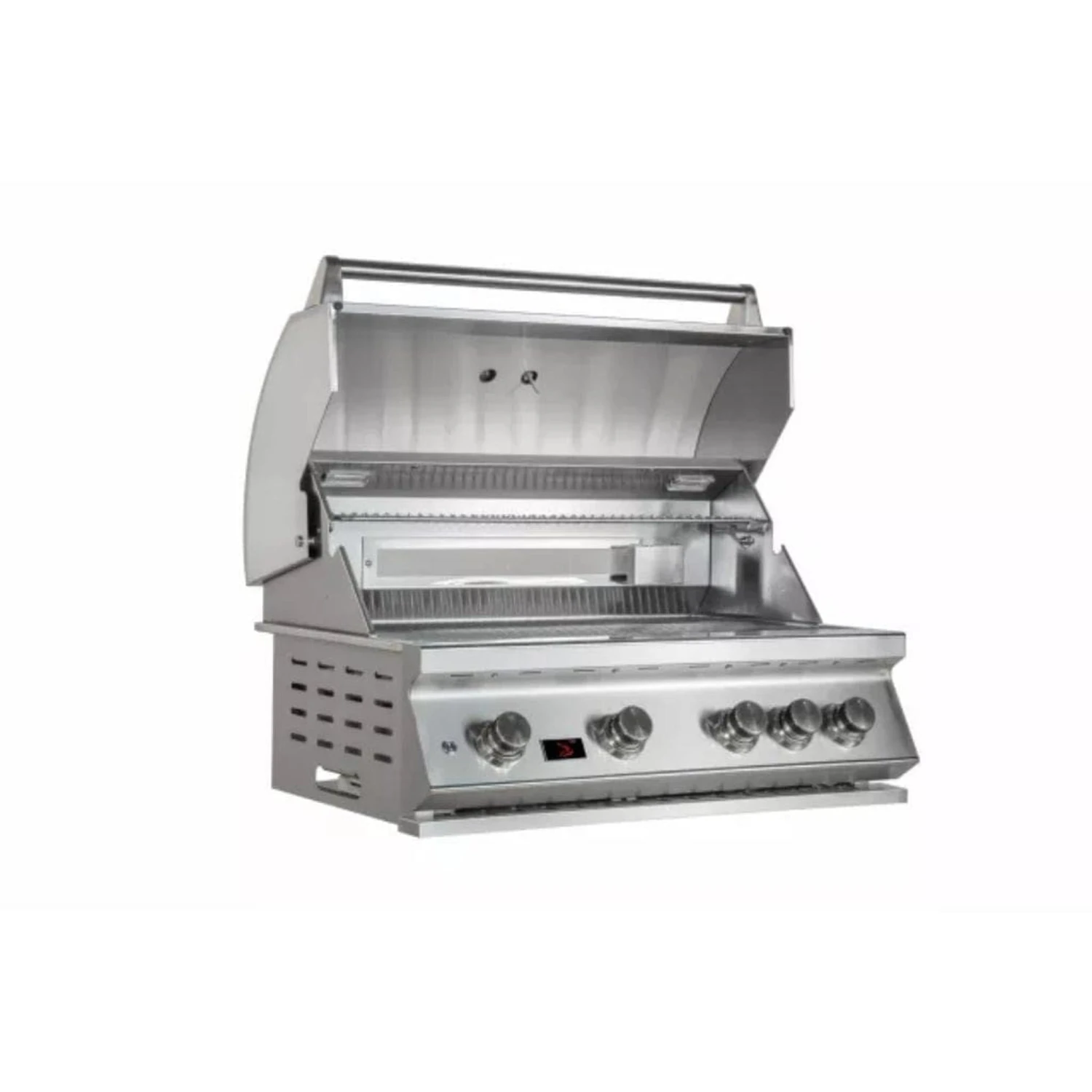 Bonfire Outdoor 34" Stainless Steel 4-Burner Built-In Natural Gas Grill With Infrared Rear Burner 4 Bonfire Outdoor 34" Stainless Steel 4-Burner Built-In Natural Gas Grill With Infrared Rear Burner - Image 4