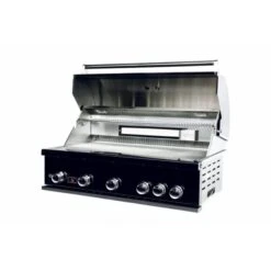 Bonfire Outdoor Prime 500 Series 42" Black Stainless Steel 5-Burner Built-In Natural Gas Grill With Infrared Rear Burner -Grill Collection Bonfire Outdoor Prime 500 Series 42 Black Stainless Steel 5 Burner Built In Natural Gas Grill With Infrared Rear Burner 3