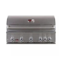 Bonfire Outdoor Prime 500 Series 42" Stainless Steel 5-Burner Built-In Liquid Propane Gas Grill With Infrared Rear Burner