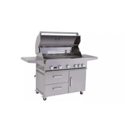 Bonfire Outdoor Prime 500 Series 42" Stainless Steel 5-Burner Freestanding Natural Gas Grill With Infrared Rear Burner -Grill Collection Bonfire Outdoor Prime 500 Series 42 Stainless Steel 5 Burner Freestanding Natural Gas Grill With Infrared Rear Burner 4