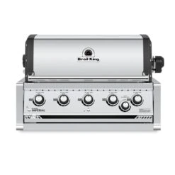 Broil King 37" 5-Burner Imperial S570 Built-In Gas Grill W/ Rear Rotisserie Burner & Rotisserie Kit
