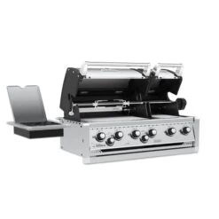 Broil King 44" 6-Burner Imperial S 690 Built-In Gas Grill W/ Side Burner & Rear Rotisserie Burner -Grill Collection Broil King 44 6 Burner Imperial S 690 Built In Gas Grill w Side Burner Rear Rotisserie Burner 4
