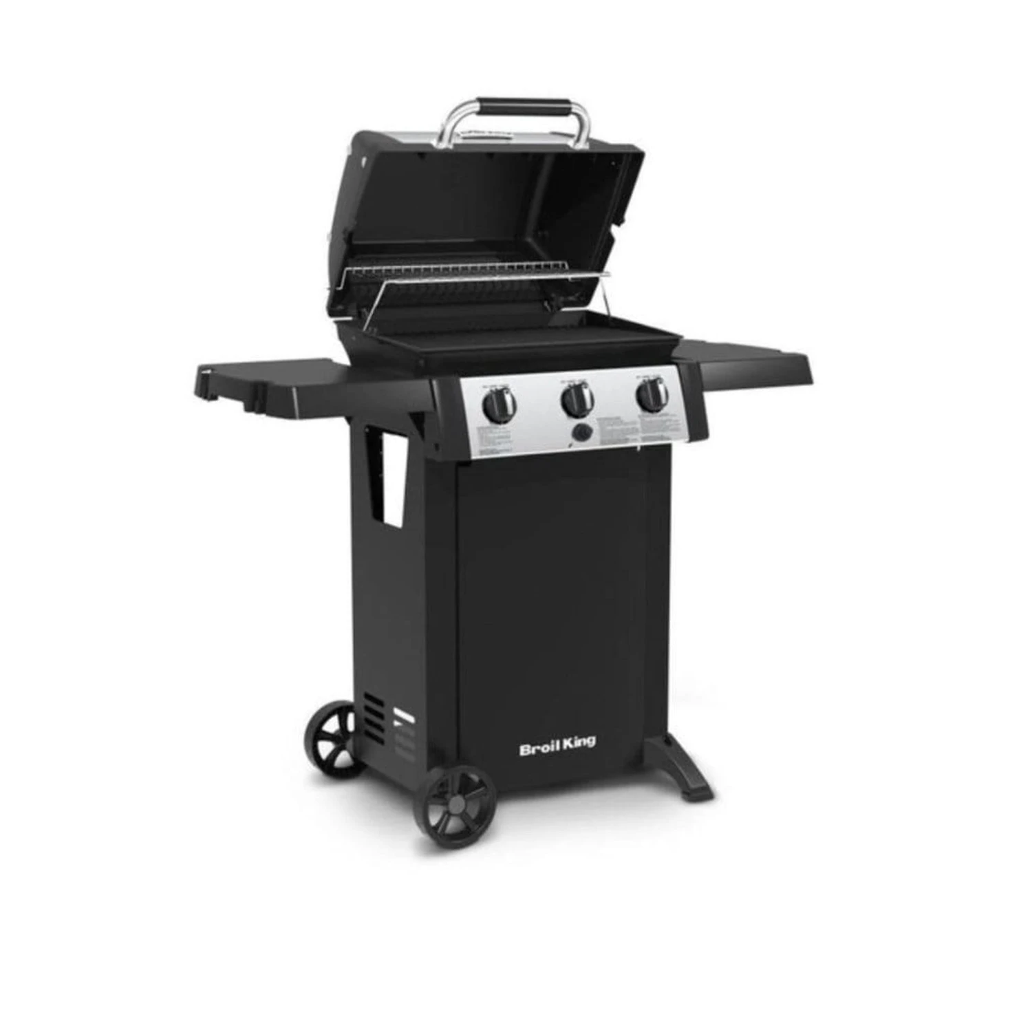 Broil King 45" 3-Burner Black Gem 320 Gas Grill 2 Broil King 45" 3-Burner Black Gem 320 Gas Grill - Image 2
