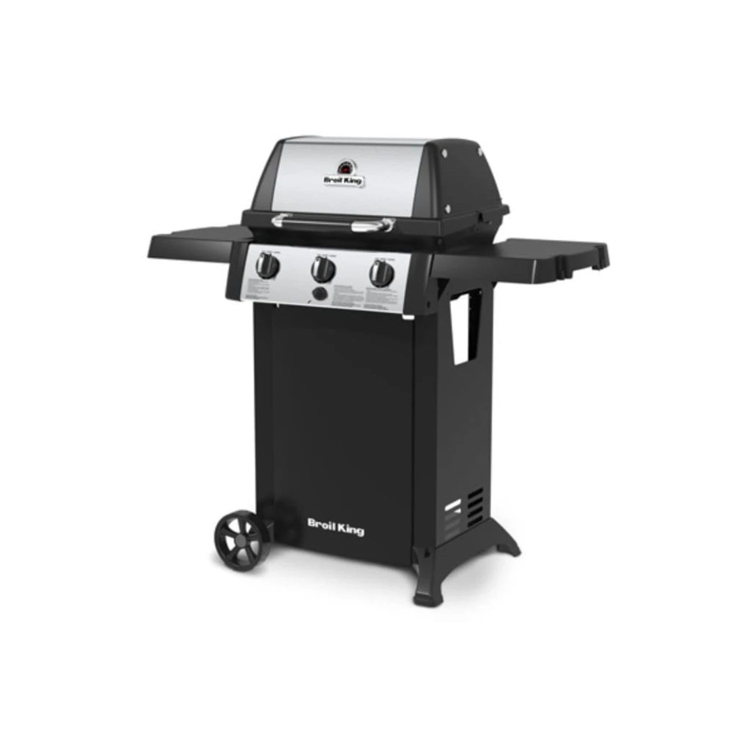 Broil King 45" 3-Burner Black Gem 320 Gas Grill 3 Broil King 45" 3-Burner Black Gem 320 Gas Grill - Image 3