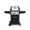 Broil King 51" 3-Burner Black Monarch 340 Gas Grill W/ Side Burner