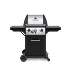 Broil King 51" 3-Burner Black Monarch 340 Gas Grill W/ Side Burner