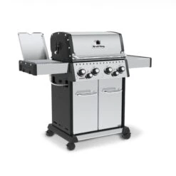 Broil King 57" 4-Burner Baron S 490 Pro IR Gas Grill W/ Infrared Side Burner & Rear Rotisserie Burner -Grill Collection Broil King 57 4 Burner Baron S 490 Pro IR Gas Grill w Infrared Side Burner Rear Rotisserie Burner 3