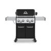 Broil King 57" 4-Burner Black Baron 490 Pro Gas Grill W/ Side Burner & Rear Rotisserie Burner