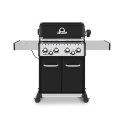Broil King 57" 4-Burner Black Baron 490 Pro Gas Grill W/ Side Burner & Rear Rotisserie Burner